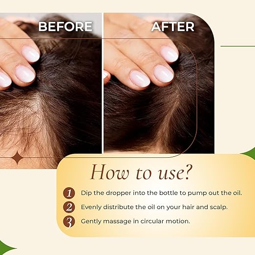 Grows-mary hair regrowth oil infused with Rosemary, Argan & Avocado