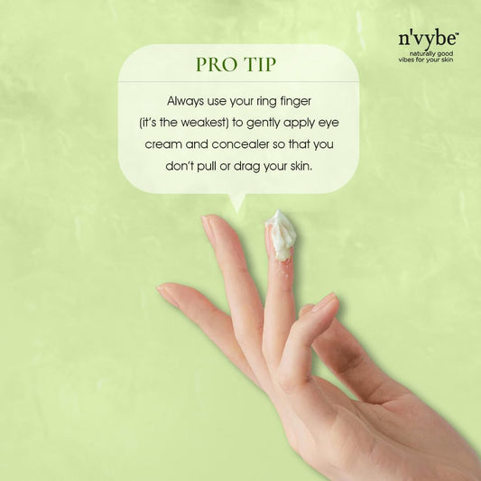 Under Eye Cream infused with Niacinamide and Peptides