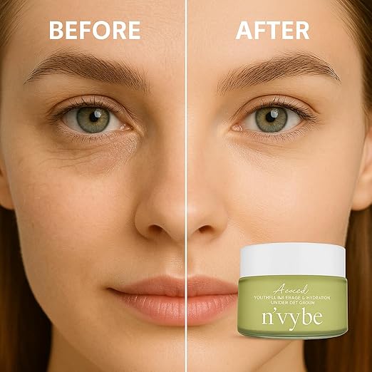 Under Eye Cream infused with Niacinamide and Peptides