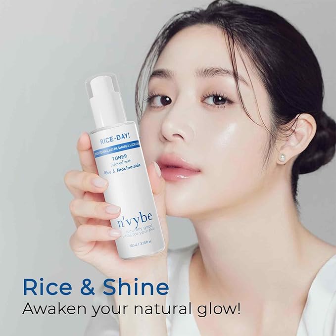 Rice-day! Toner infused with Rice & Niacinamide